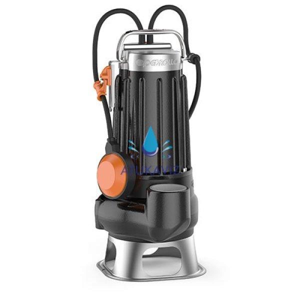 Pedrollo MCm 30/50 1100 liter 24 méter két csatornás járókerékkel szerelt
szennyvíz szivattyú
