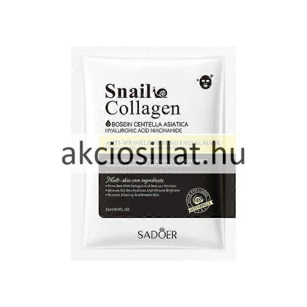 Sadoer Snail Collagen Mask csigakollagénes fátyolmaszk 25ml