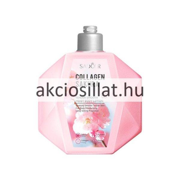 Sadoer Collagen Sakura Body Lotion Kollagénes Japán cseresznyevirágos
Hidratáló Testápló 300ml
