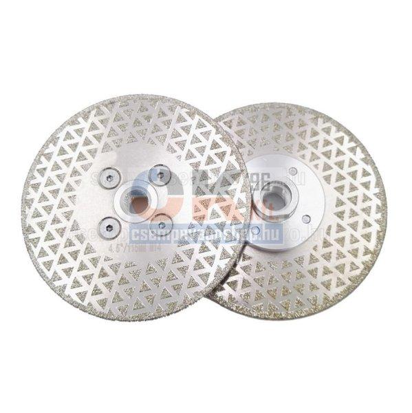 SKT 555 gyémánttárcsa vágás és csiszoláshoz 2 oldalas M14 125mm
(skt555125)