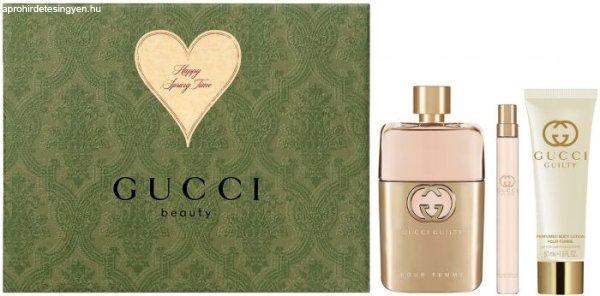 Gucci Guilty Pour Femme - EDP 90 ml + testápoló 50 ml + EDP 10 ml