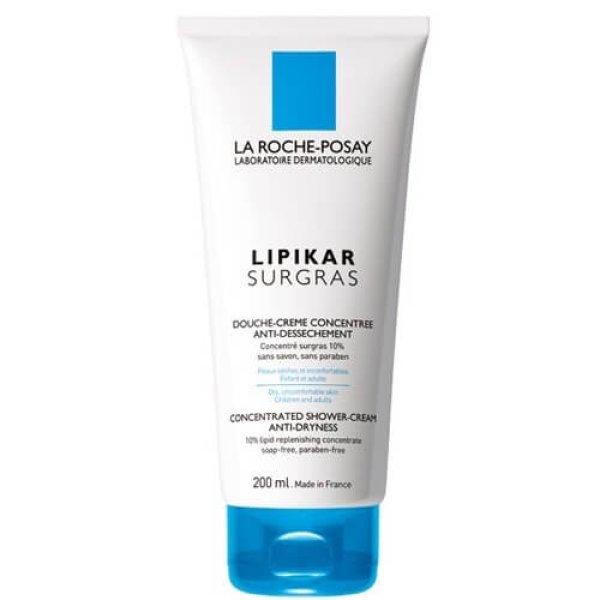 La Roche Posay Bőrpuhító tusfürdő száraz
bőrre Lipikar Surgras 200 ml