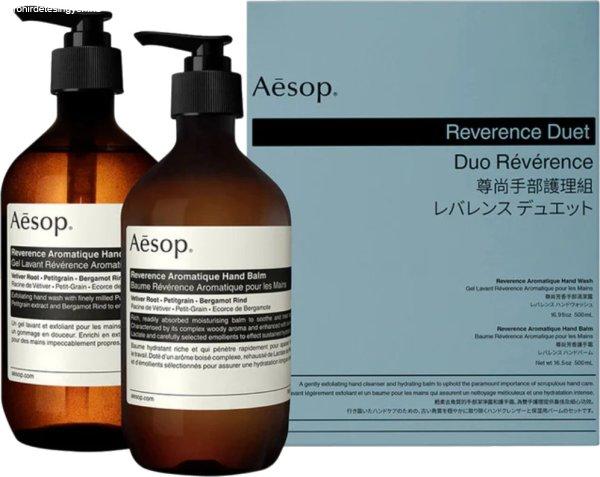 Aesop Kézápoló ajándékcsomag Reverence Duet