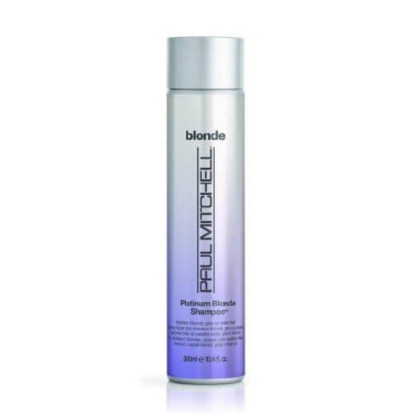 Paul Mitchell Sampon fényes szőke hajra Blonde (Platinum Blonde
Shampoo Brightens Blonde, Gray Or White Hair) 300 ml