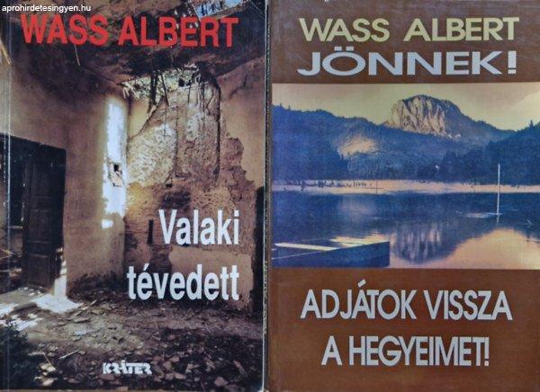Wass Albert könyvcsomag (2 kötet) Valaki tévedett + Adjátok vissza a
hegyeimet! - Wass Albert
