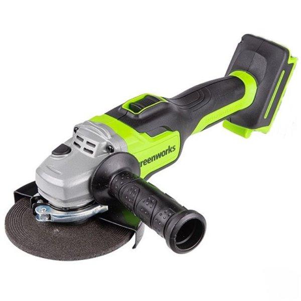 Sarokcsiszoló akkumulátoros Greenworks® GD24AG 24V ∅ 125 mm - akku és
töltő nélkül - eredeti minőségi alkatrész*