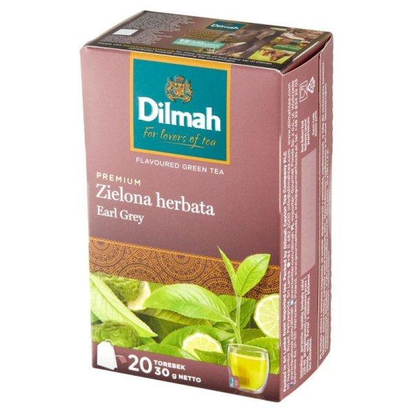 DILMAH ZÖLD TEA EARL GREY 20 db