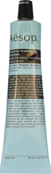 Aesop Tápláló kézbalzsam fás illattal (Reverence
Aromatique Hand Balm) 75 ml