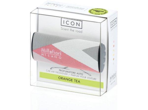 Millefiori Milano Autóillatosító Icon Textil Geometric Orange Tea