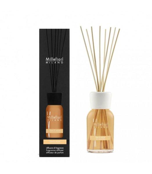 Millefiori Milano Aroma diffúzor Natural Lime & Vetiver 250 ml