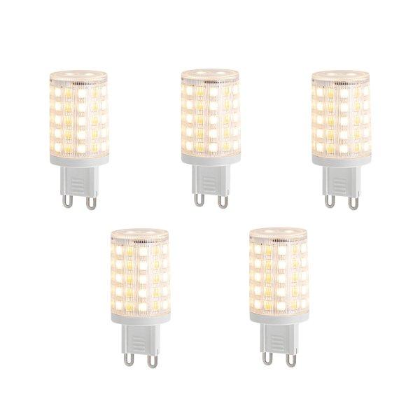 5 darabos Smart G9 szabályozható LED izzókészlet, átlátszó, 2,5W, 250 lm,
2700-6500K