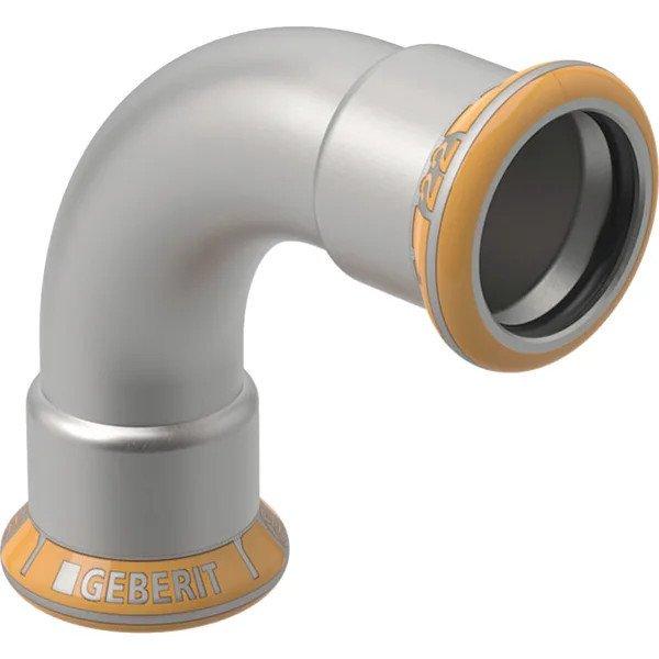 GEBERIT Mapress 2 tokos 90° Therm inox ív hűtésre/fűtésre, 108mm