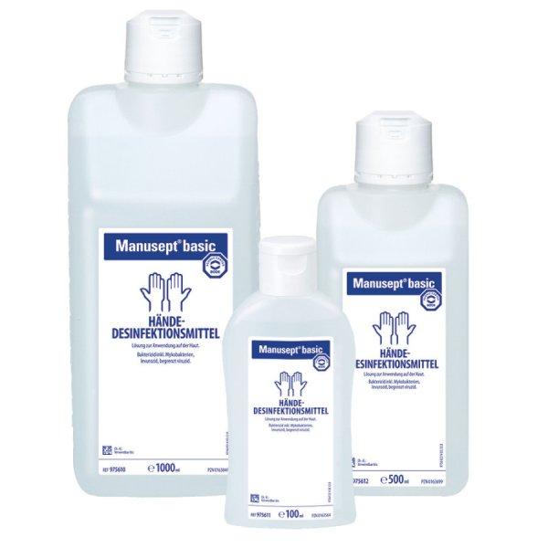 Manusept® basic kézfertőtlenítőszer (500ml; 1 db)
