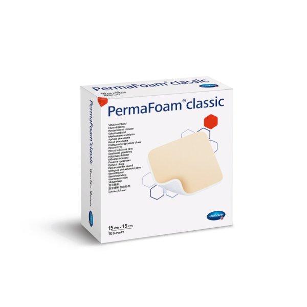 PermaFoam® Classic habszivacs kötszer (10x10 cm; 10 db)