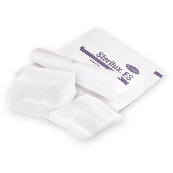 Sterilux ES steril, hajtogatott mull-lap 5x5cm 8rtg