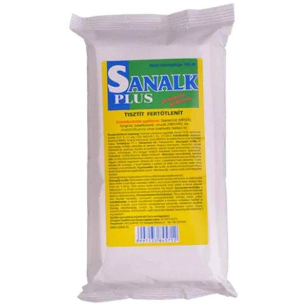 Fertőtlenítő SANALK Plus 100 db törlőkendő utántöltő
felületfertőtlenítő