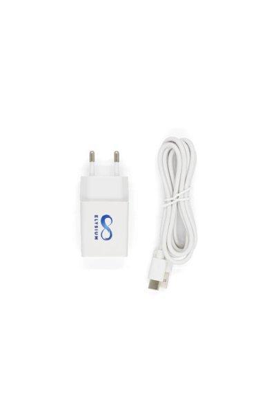  Elysium USB-C kábel és hálózati adapter Elysium vérnyomásmérőhöz