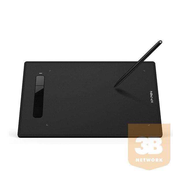 XP-PEN Grafikus tábla - Star G960S (9"x6", 5080 LPI, PS 8192, 230
RPS, 4 gomb, USB)