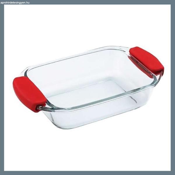 Bergner jénai üvegtál szilikon füllel, 1,6 L BG-2001006