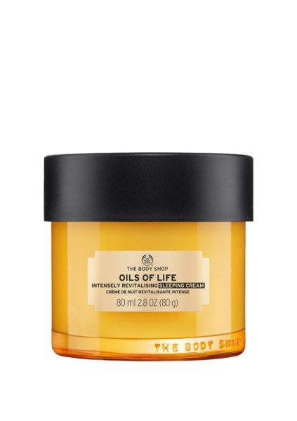 The Body Shop Éjszakai revitalizáló bőrkrém Oils Of
Life (Intensely Revitalising Sleeping Cream) 80 ml