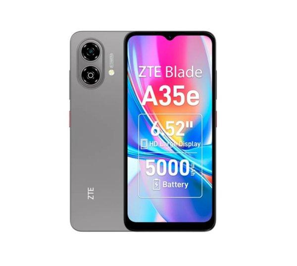 ZTE Blade A35e Dual SIM 2/64GB kártyafüggetlen érintős mobiltelefon,
szürke, 6,52 inch