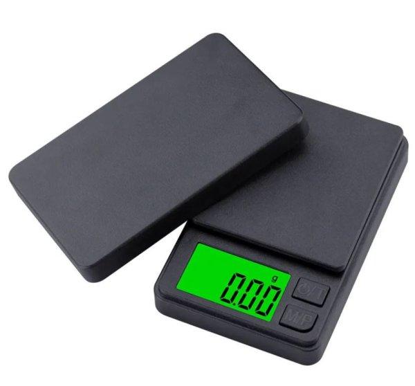 Mini digitális zsebmérleg ékszermérleg 500g x 0,01g