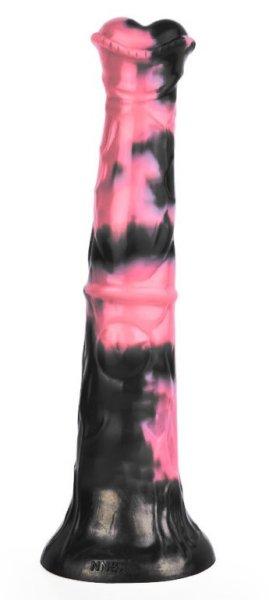 Ragulf Animal Dildo 26 x 5.5cm Fekete-rózsaszín