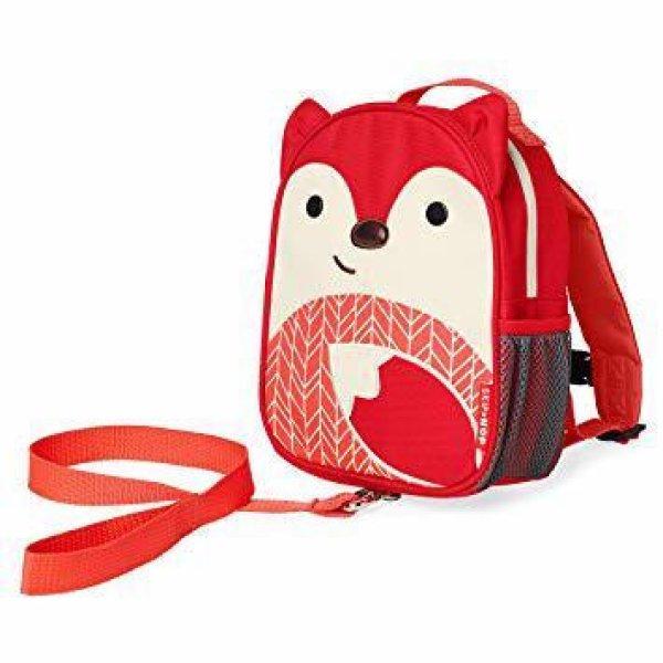 SKIP HOP Zoo Hátizsák biztonsági pórázzal Róka 1év+