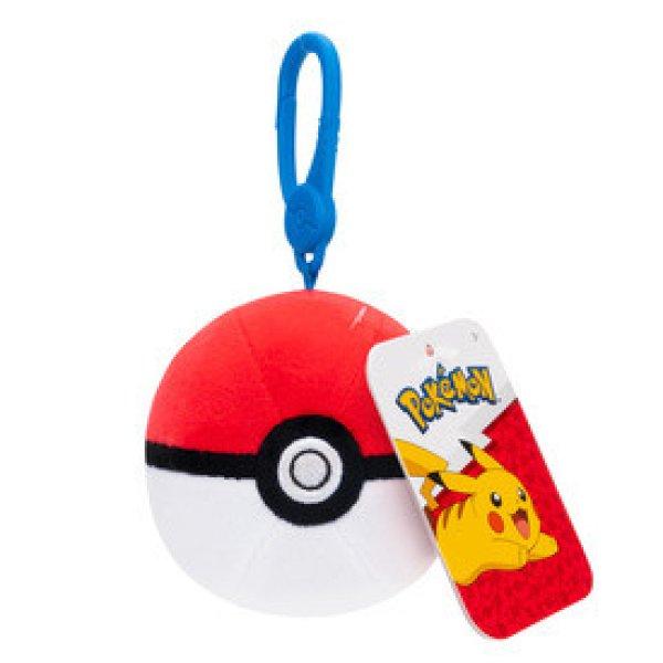 Pokémon kulcstartós plüss- Poké labda