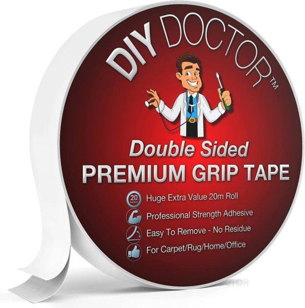 DIY Doctor kétoldalas ragasztószalag 21 mm x 20 m – Extra erős és tartós
– Ideális otthoni és professzionális használatra