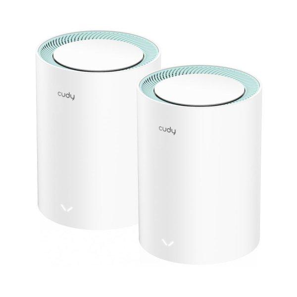 Cudy M1300 AC1200 Dual Band Whole Home Wi-Fi Mesh System (2-Pack)