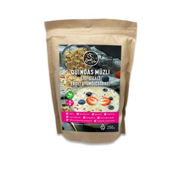 Szafi Free quinoás müzli liofilizált erdei gyümölcsökkel (gluténmentes)
250 g