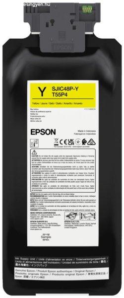 Epson T55P4 Yellow tintapatron