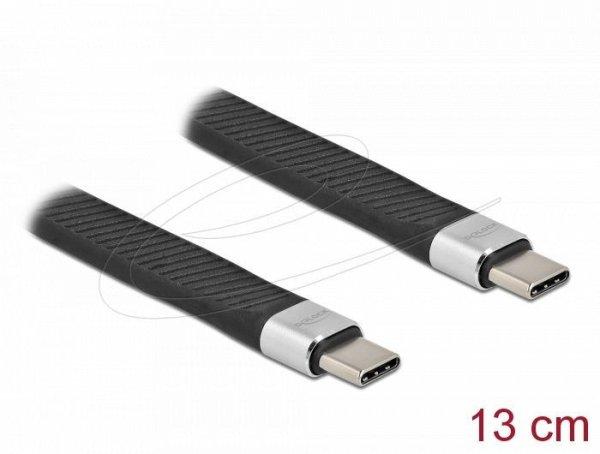 DeLock USB 2.0 FPC Flat Ribbon Cable USB Type-C to USB Type-C 13cm PD 5A
E-Marker