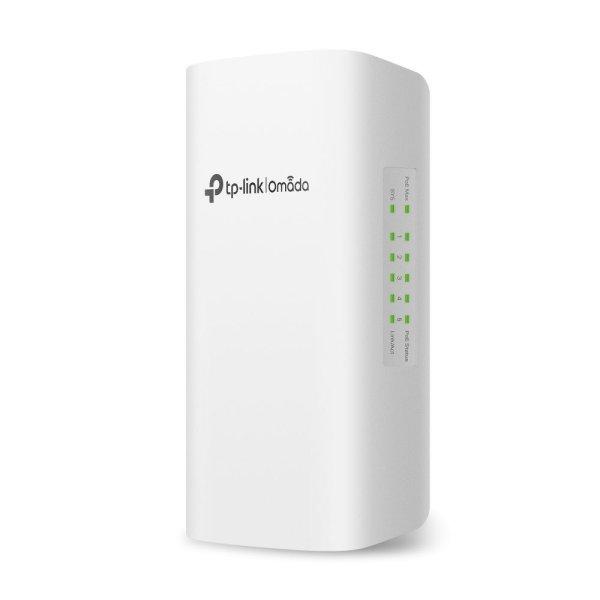 TP-Link SG2005P-PD Omada 5-Port Gigabit Smart Switch with 1-Port PoE++ In and
4-Port PoE+ Out