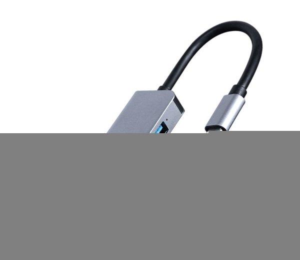 Gembird UHB-CM-U3P1U2P3-01 4-port USB type-C Hub 1 x USB 3.1 + 3 x USB2.0