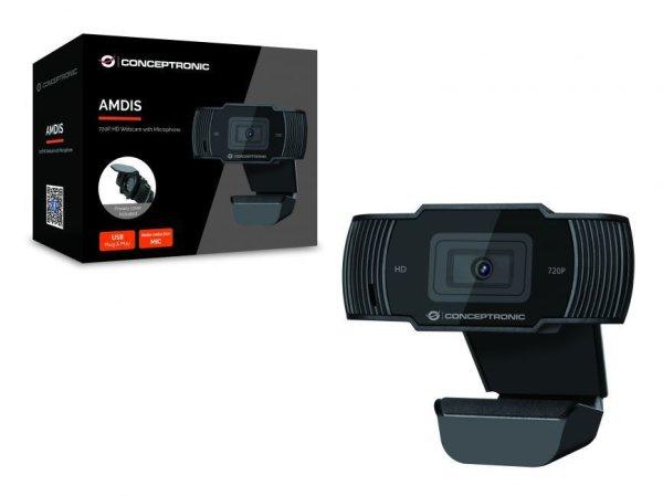 Conceptronic AMDIS03B Webkamera Black