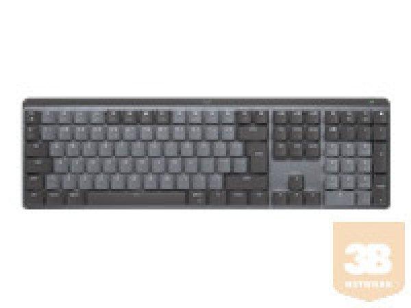 LOGITECH MX Mechanical Wireless Illuminated Performance Keyboard - GRAPHITE -
(US) INTL - 2.4GHZ/BT - N/A - EMEA - CLICKY