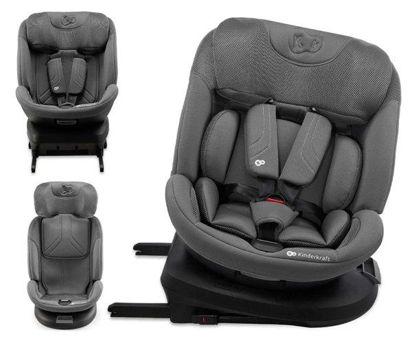Kinderkraft Xpedition 3 i-size 40-150 cm gyermekülés - Szürke 