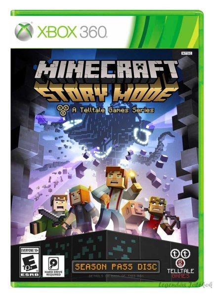 Minecraft Story Mode Season Pass disc Xbox360 bontatlan