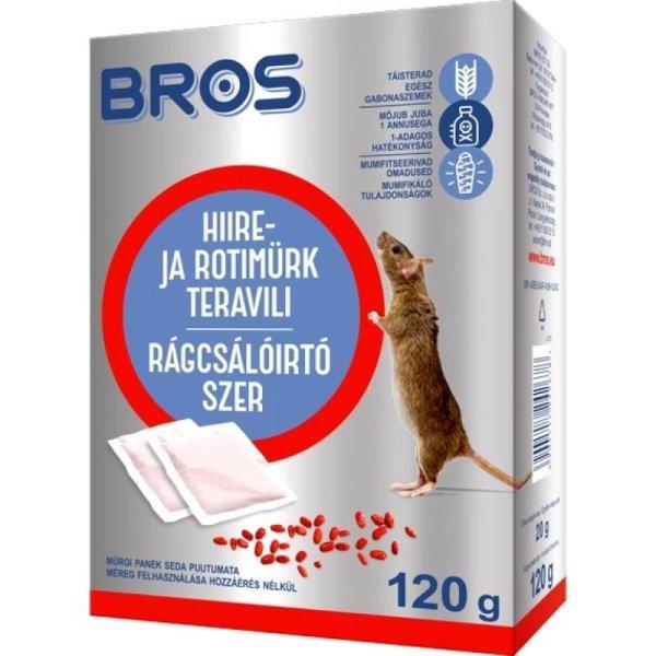 BROS Rágcsálóirtó méreg (120g)