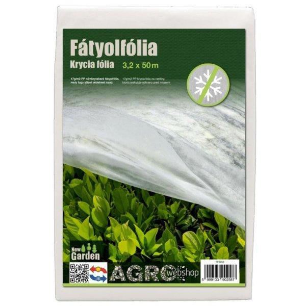 Fátyolfólia 3,2*50m(17g/m2)