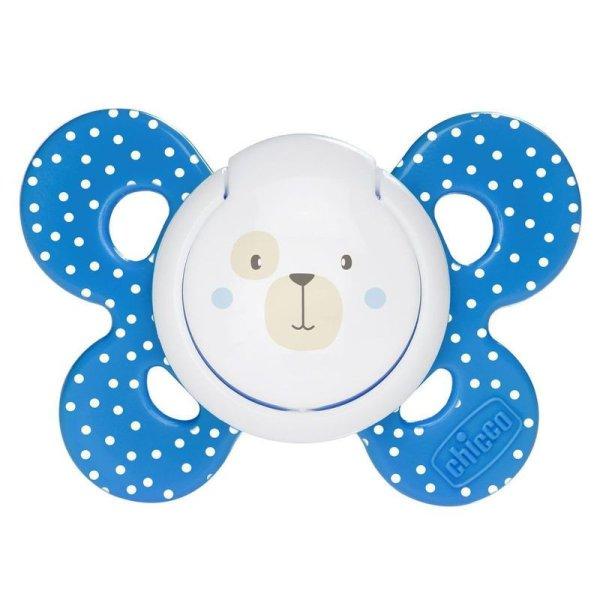Chicco Physio Forma® Comfort 6-16 hó szilikon cumi, 1 db sterilizálható
tokban