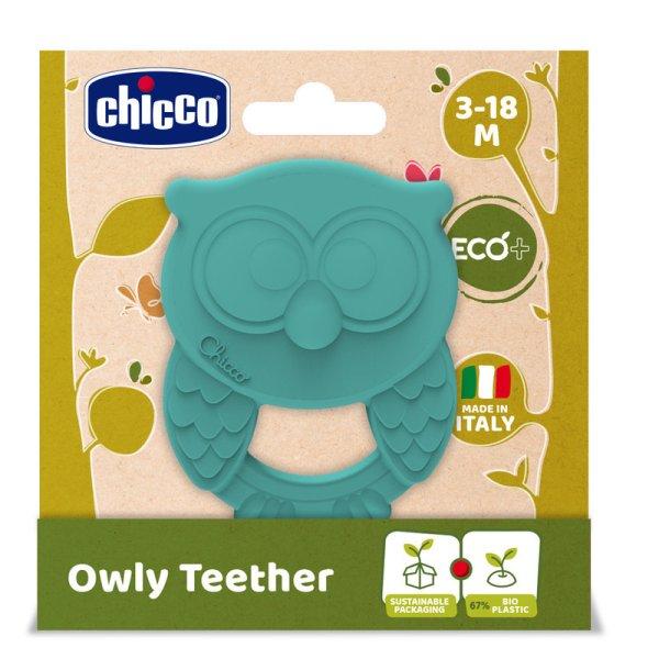 Chicco Owly baglyos rágóka ECO+ bioműanyag felhasználásával