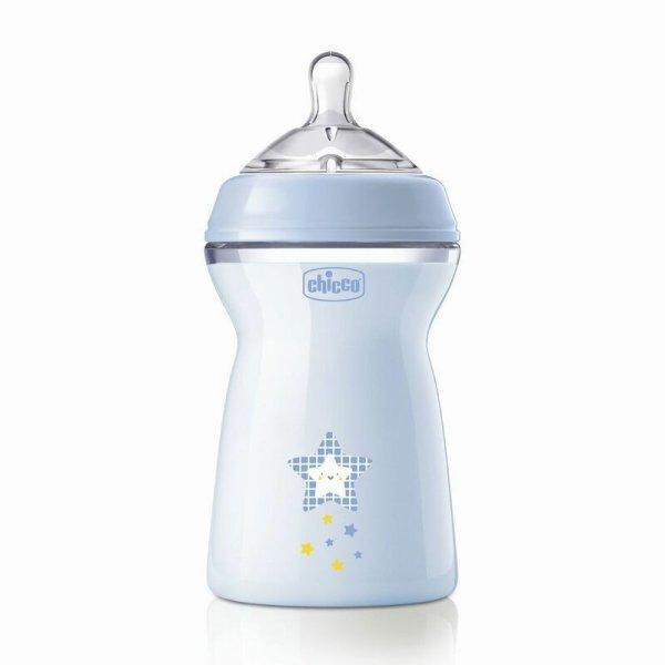 Chicco NaturalFeeling 330 ml cumisüveg gyors folyású cumi