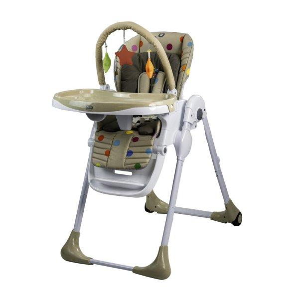 Asalvo Manet etetőszék duplatálcás 6-36 hó kétkerekű, 15 kg-ig