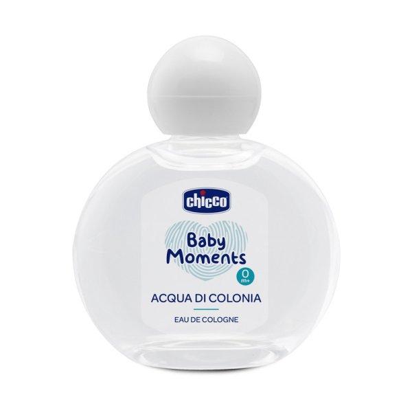 Chicco Babakölni 100 ml - púderillat Baby Moments Eau de Cologne
