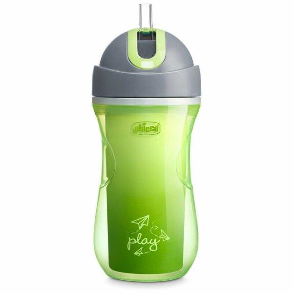 Chicco Sport Cup duplafalú kulacs, 1 db szívószálas