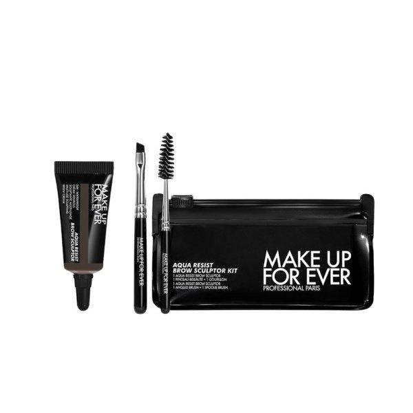 Make Up For Ever Szemöldök ápoló készlet Aqua Resist
Brow Sculptor Kit 50 Dark Brown