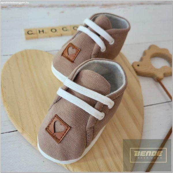 Zyzio&Zuzia Unisex kiscipő/csokoládé